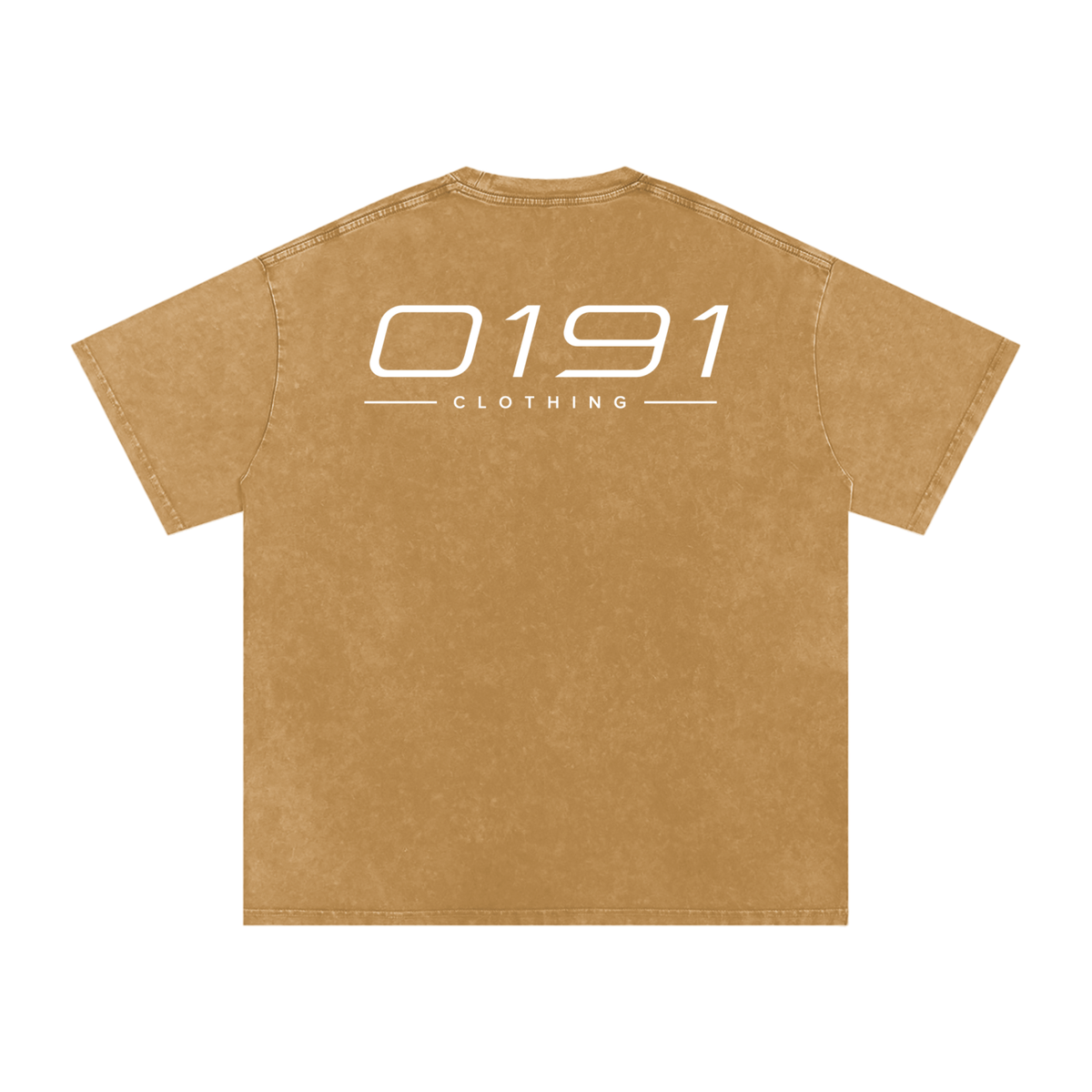 0191 Snow Washed Oversized Cotton T-Shirt