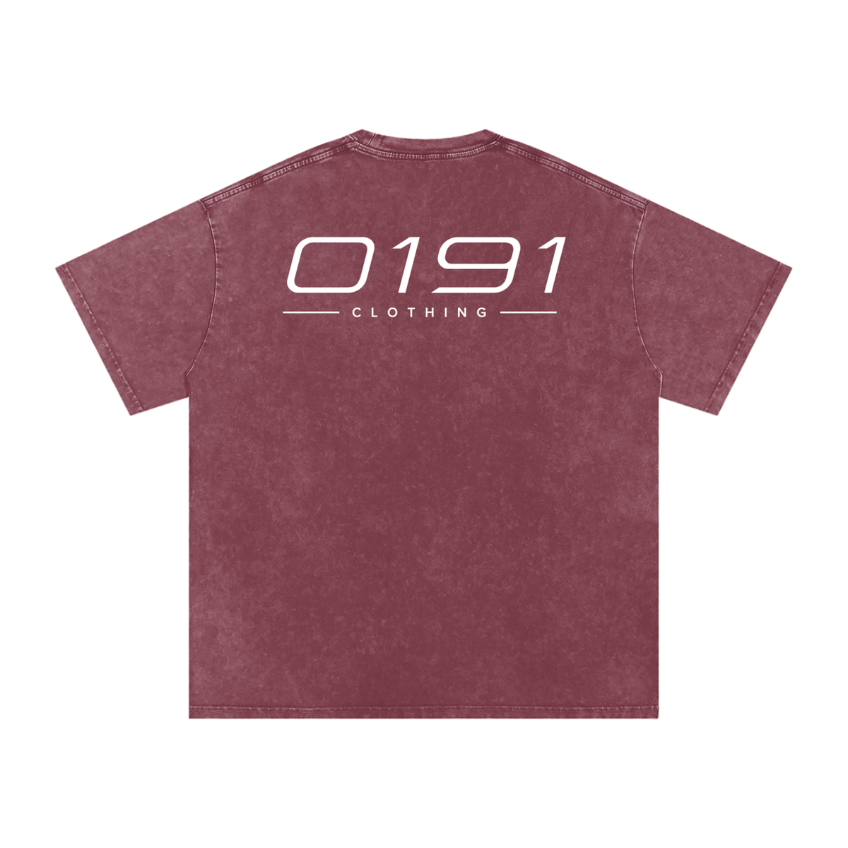 0191 Snow Washed Oversized Cotton T-Shirt