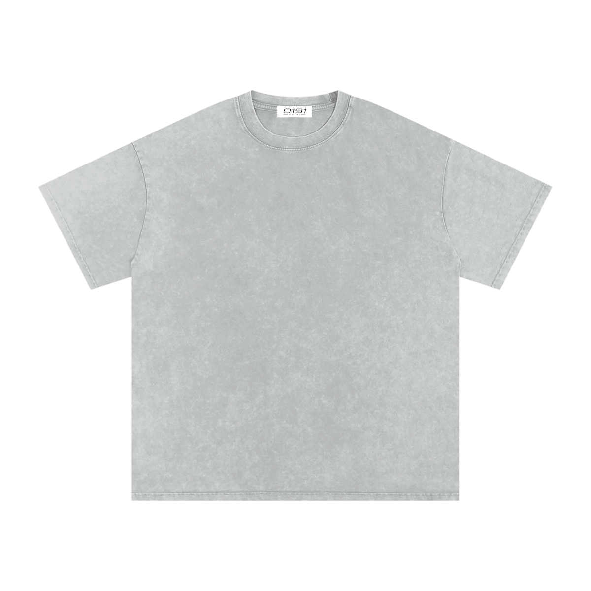 0191 Snow Washed Oversized Cotton T-Shirt