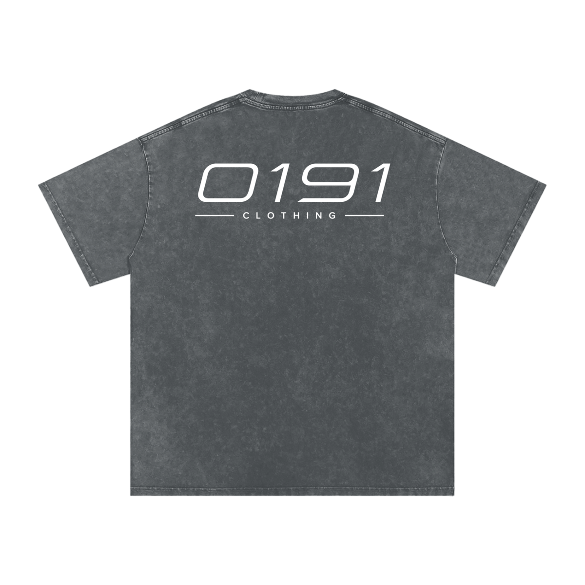 0191 Snow Washed Oversized Cotton T-Shirt