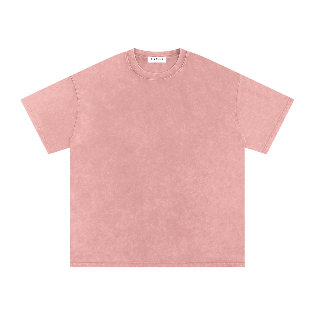 0191 Snow Washed Oversized Cotton T-Shirt