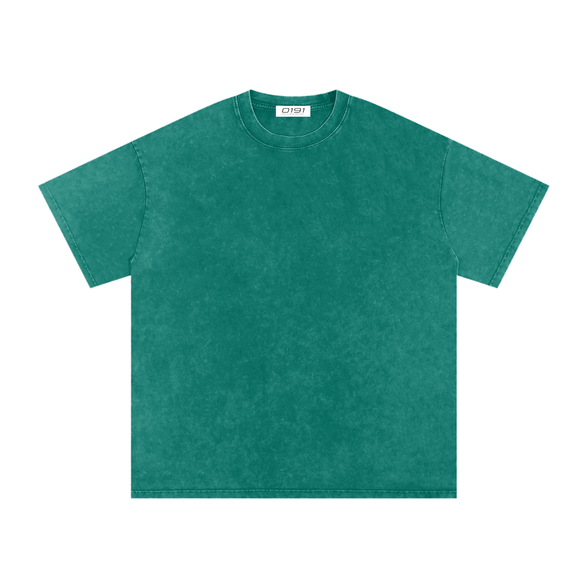 0191 Snow Washed Oversized Cotton T-Shirt