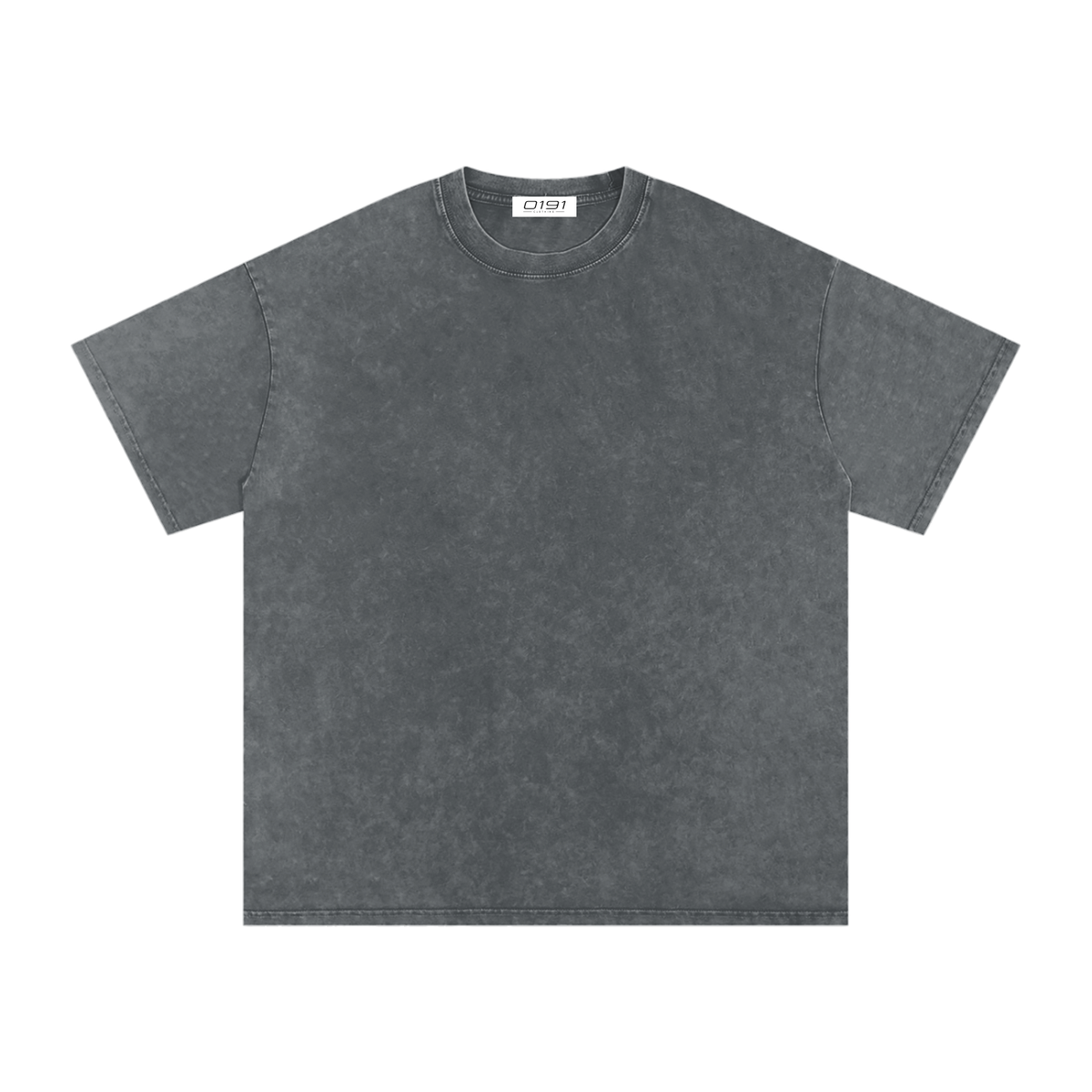 0191 Snow Washed Oversized Cotton T-Shirt