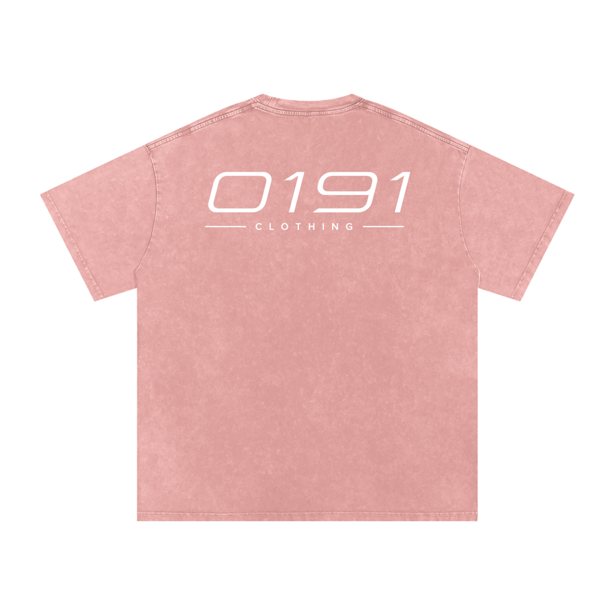 0191 Snow Washed Oversized Cotton T-Shirt