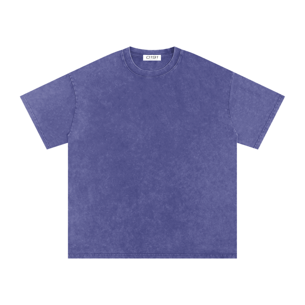 0191 Snow Washed Oversized Cotton T-Shirt