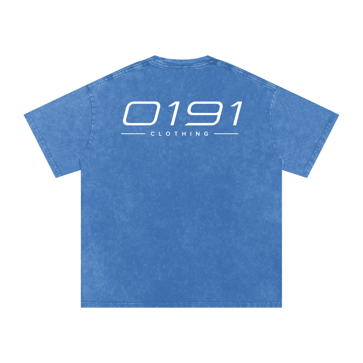 0191 Snow Washed Oversized Cotton T-Shirt