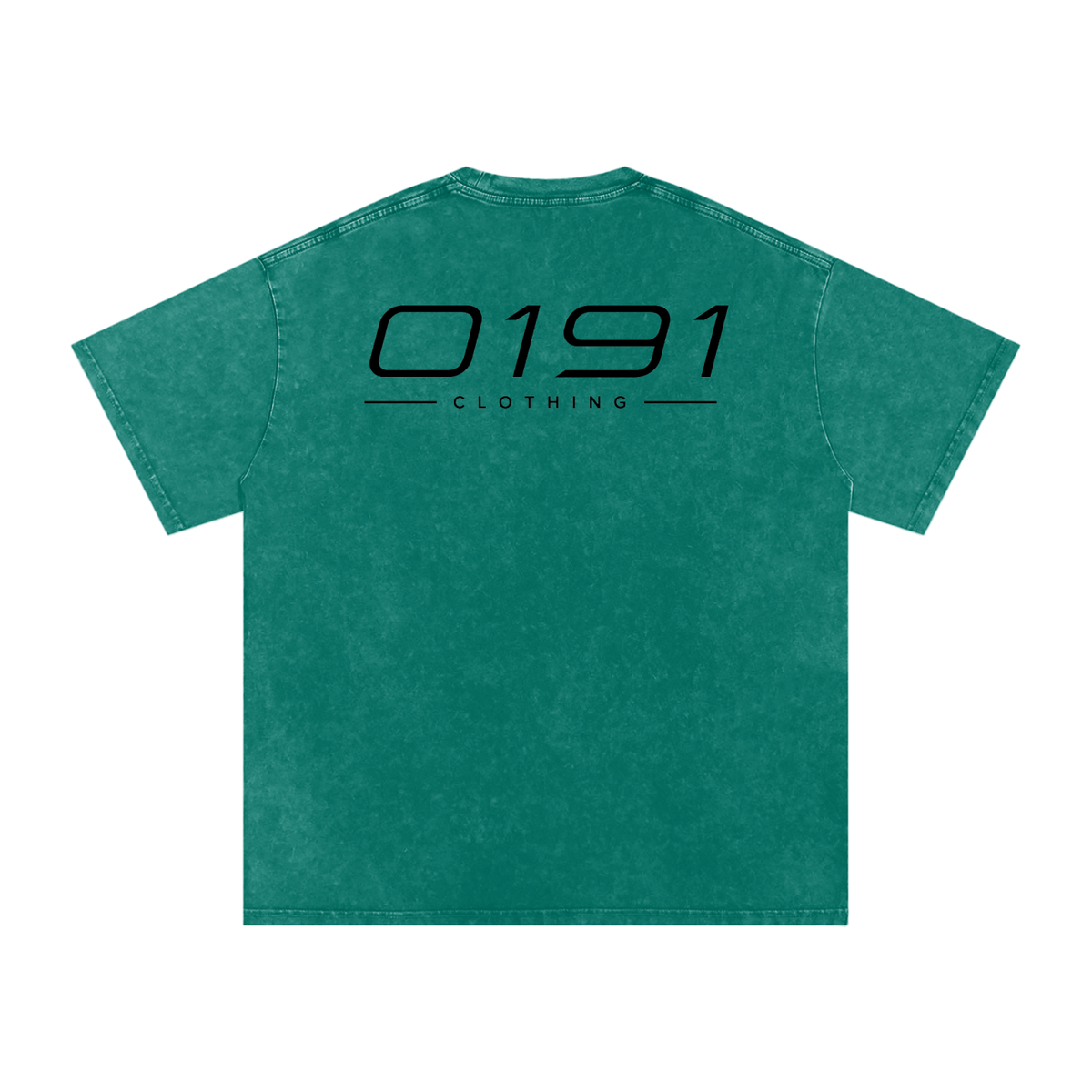0191 Snow Washed Oversized Cotton T-Shirt