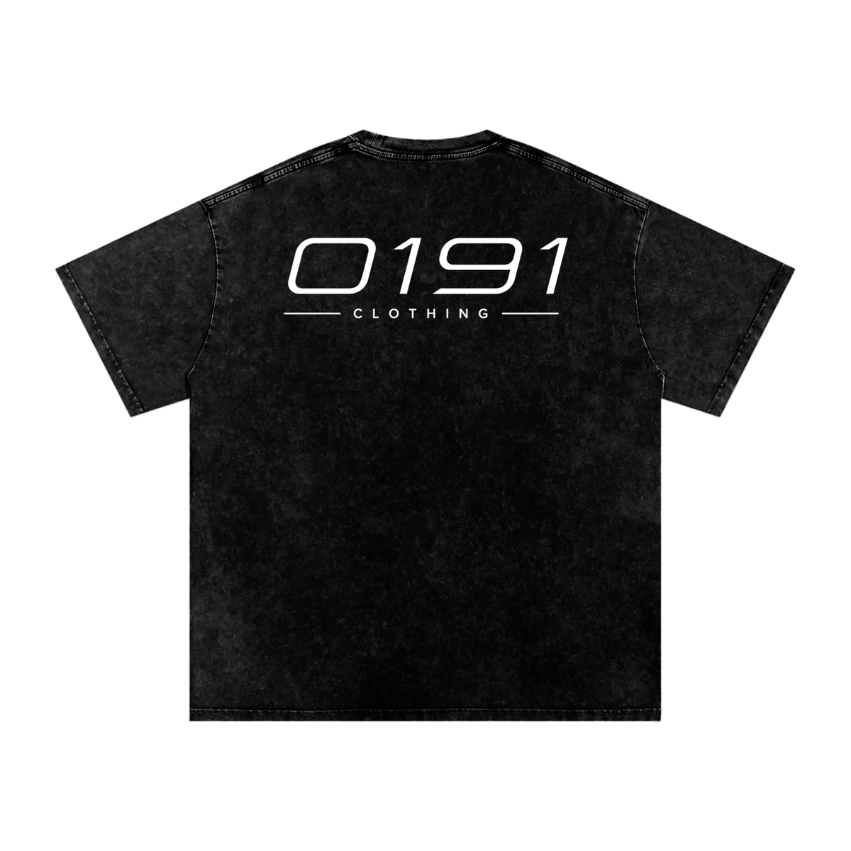 0191 Snow Washed Oversized Cotton T-Shirt