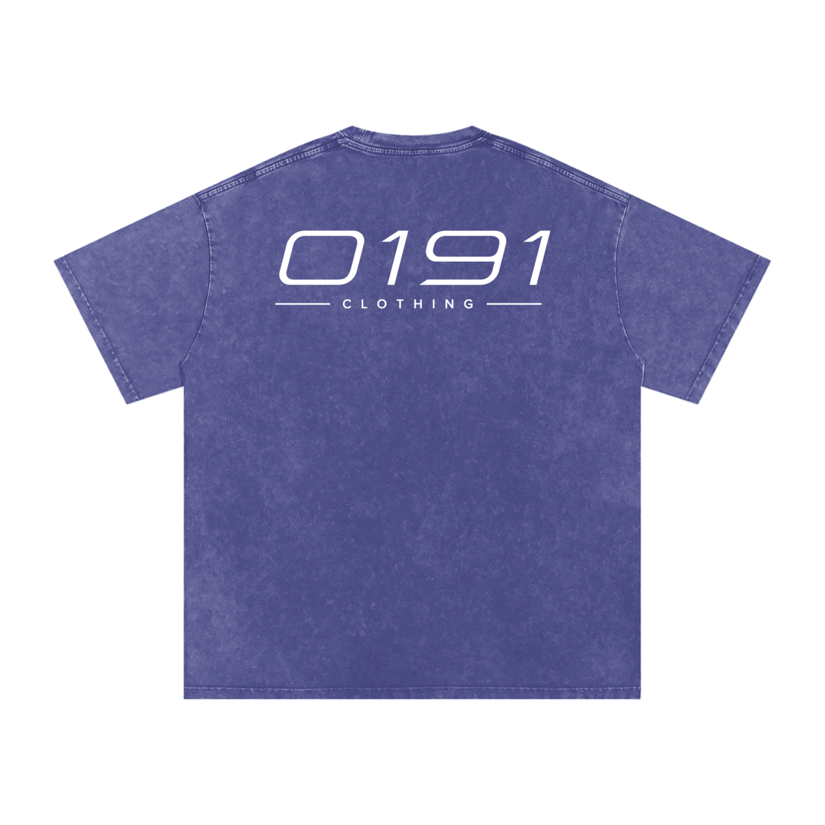 0191 Snow Washed Oversized Cotton T-Shirt