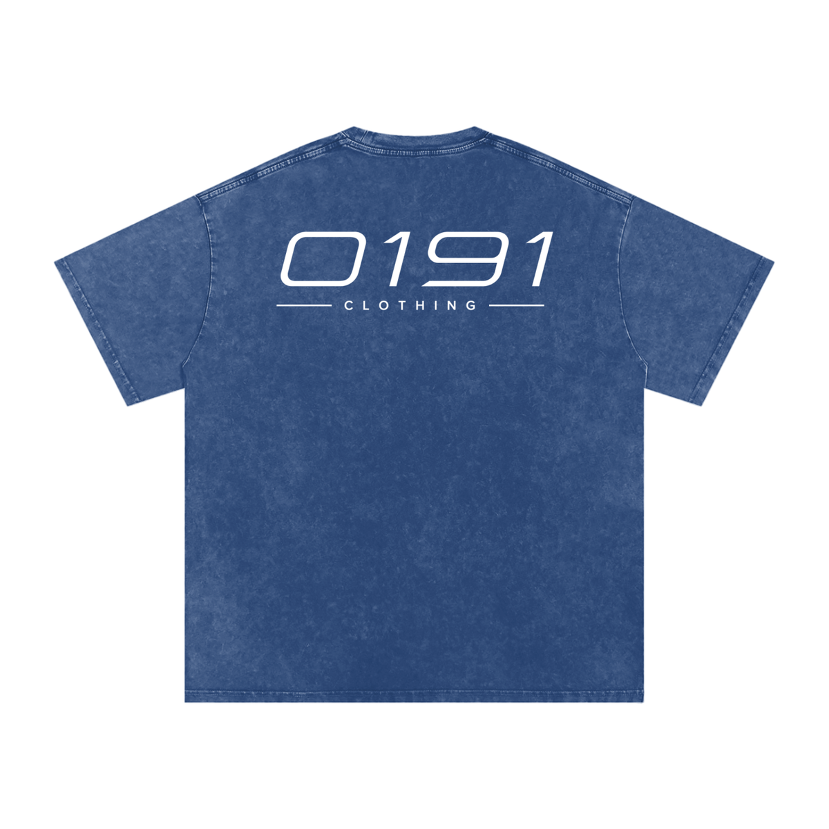 0191 Snow Washed Oversized Cotton T-Shirt