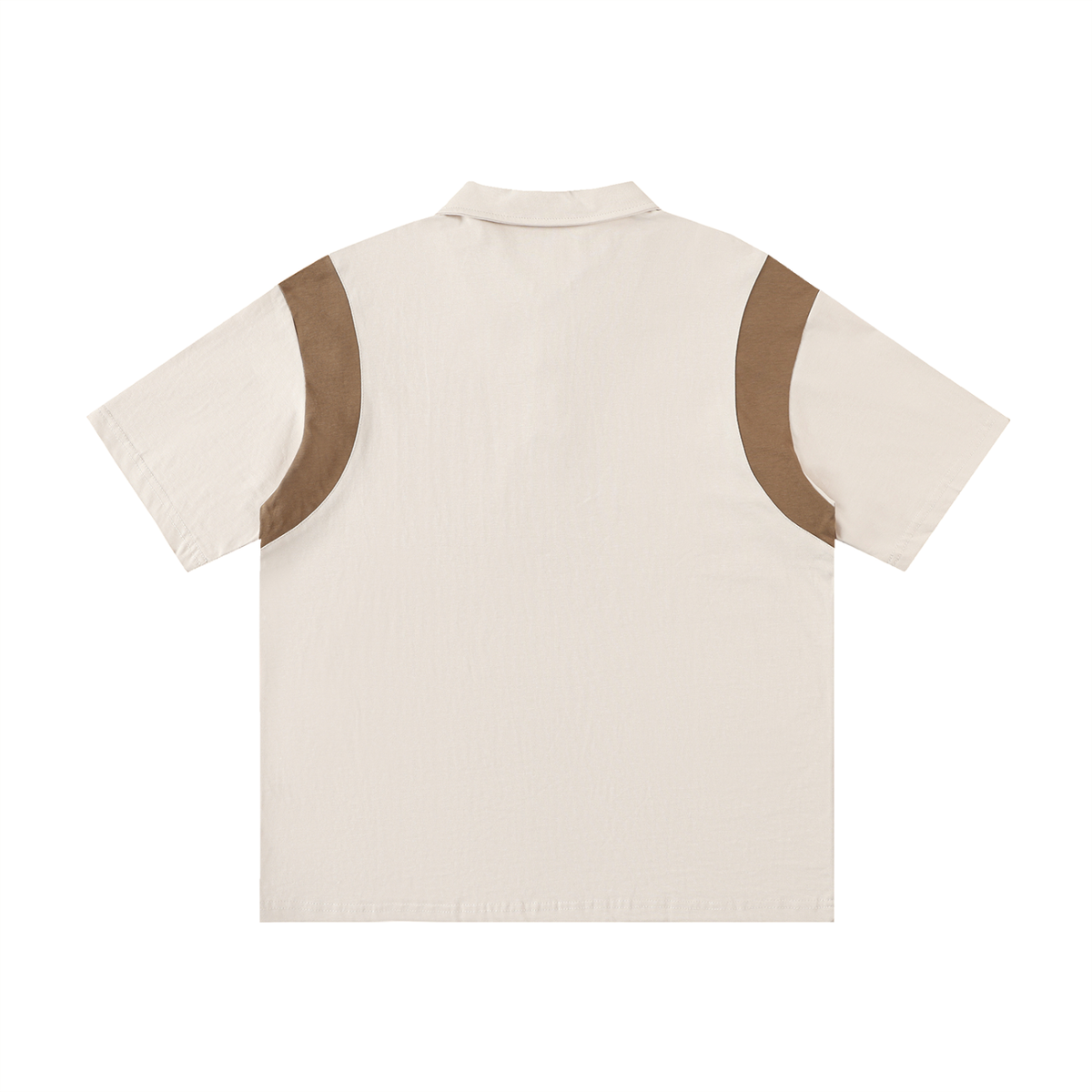 0191 Clothing Premium Contrast Panel Cotton Polo Shirt