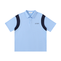 0191 Clothing Premium Contrast Panel Cotton Polo Shirt