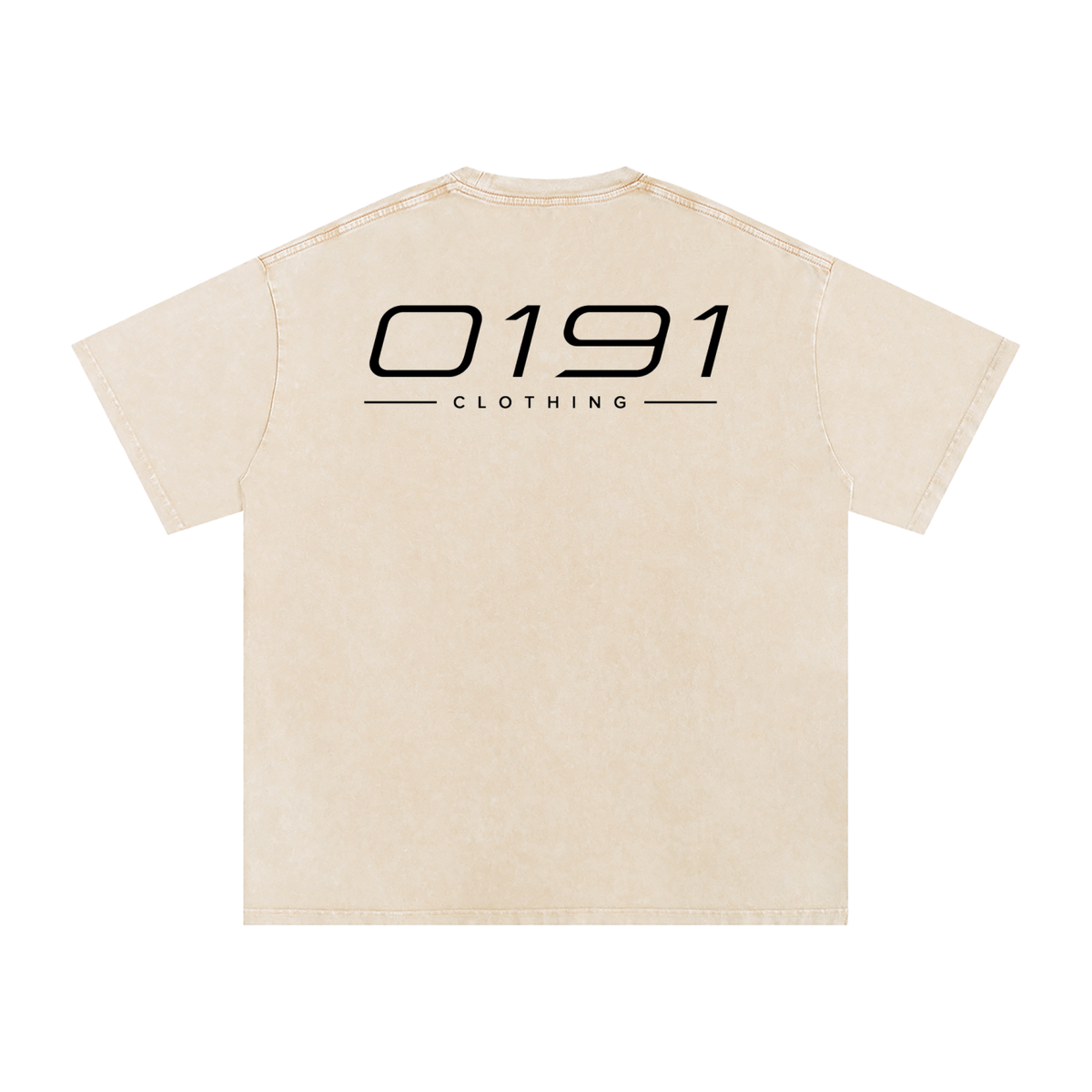 0191 Snow Washed Oversized Cotton T-Shirt