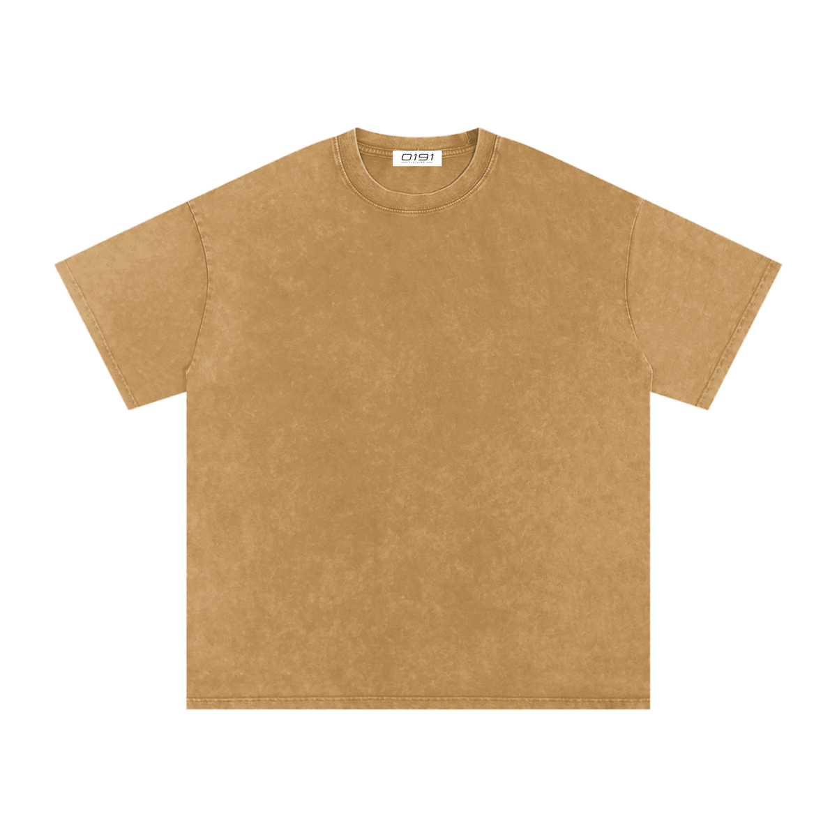 0191 Snow Washed Oversized Cotton T-Shirt